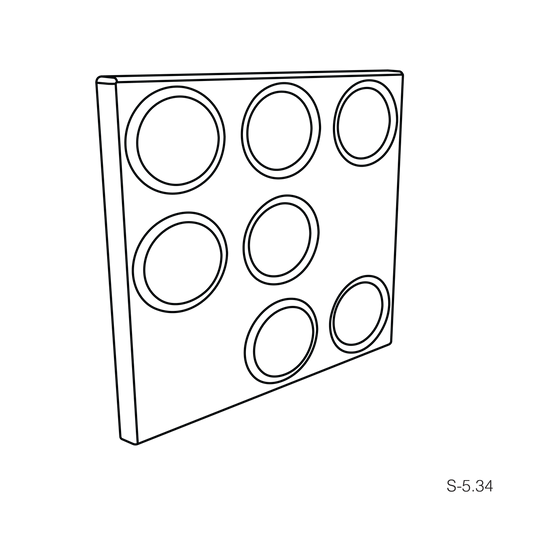 3D Acoustic Ceiling Tiles