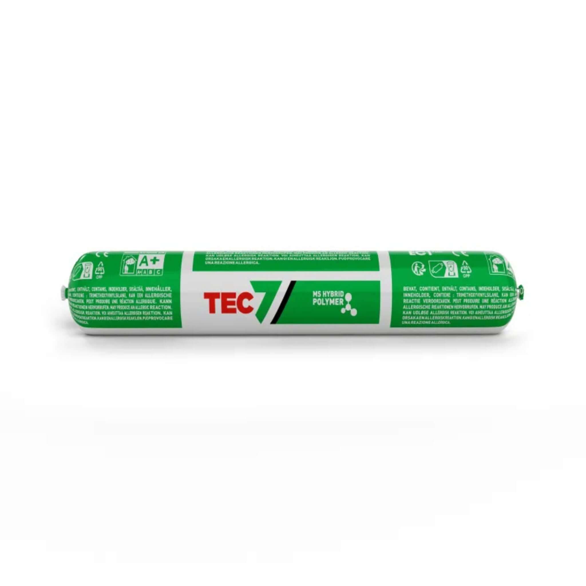 Tec7 Adhesive 600ml sausage, high-performance bonding solution for acoustic panels and tiles. Low-VOC formula, indoor/outdoor use.