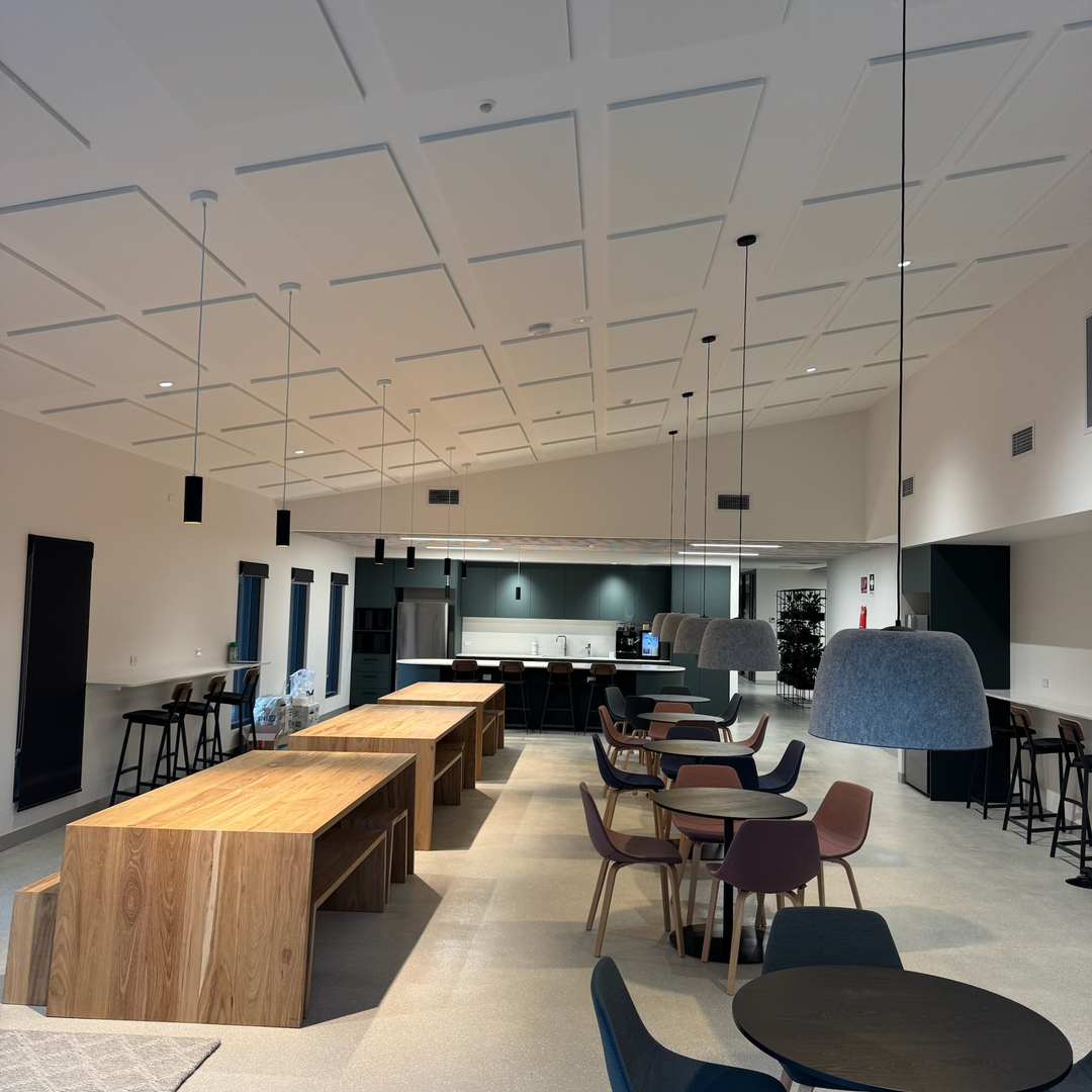 Rous County Council Staffroom Gets an Acoustic Ceiling Upgrade