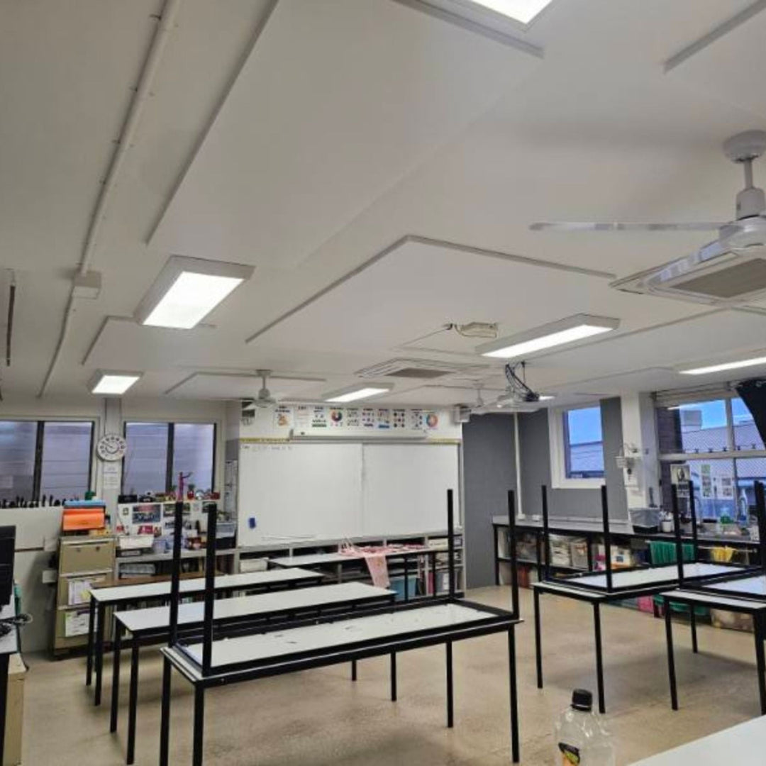 Installation of Quietspace Panels and Composition Panels at Wavell State High School Artroom