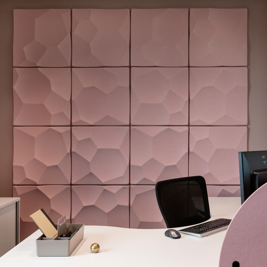 3D Acoustic Wall Tiles