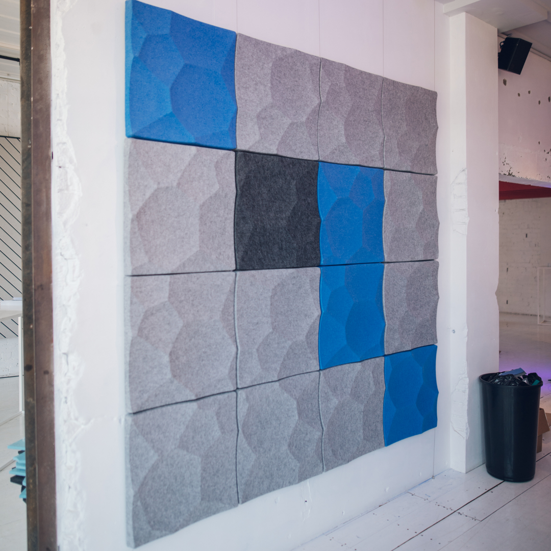 3D Acoustic Wall Tiles
