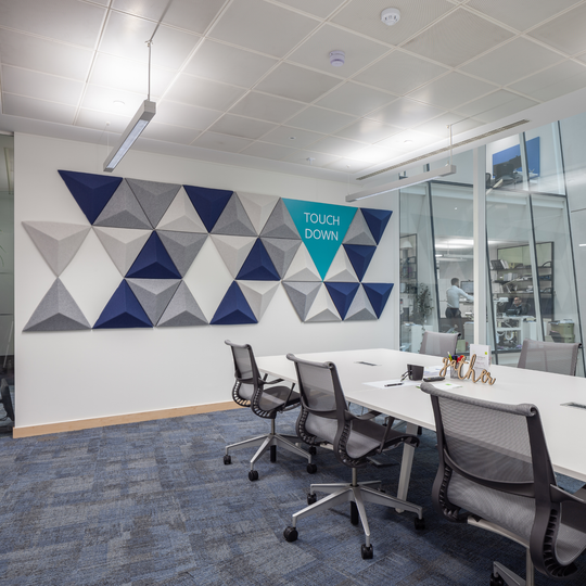3D Acoustic Wall Tiles