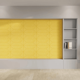 Acoufelt Fracture Illusion Acoustic Tiles - Peel n Stick - 300x600mm (18 tiles)