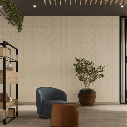 Acoufelt Fracture Plaza Acoustic Tiles - Peel n Stick - 300x300mm (36 tiles)