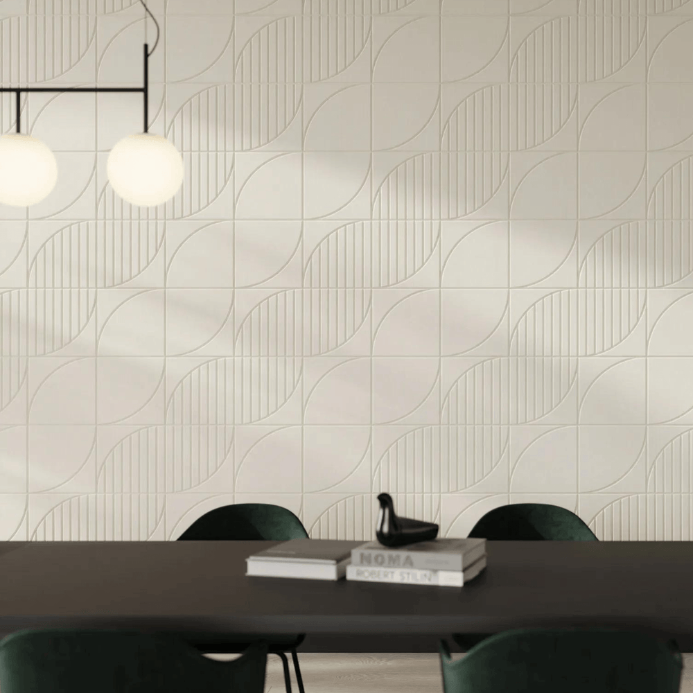 Acoufelt Fracture "Crescent 1" Acoustic Tiles – Peel n Stick – 300x300mm (36 tiles)