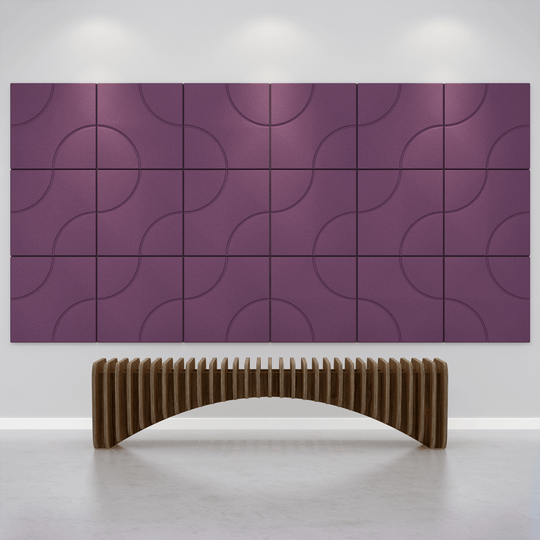 Acoustek Cavasinni Collection - Acoustic Wall Tiles (9 tiles)