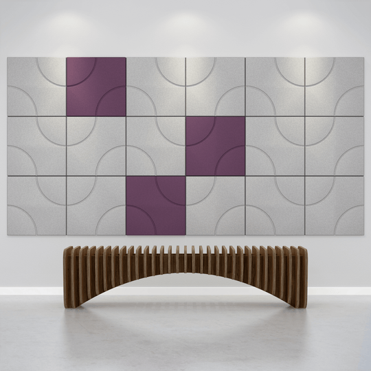 Acoustek Cavasinni Collection - Acoustic Wall Tiles (9 tiles)