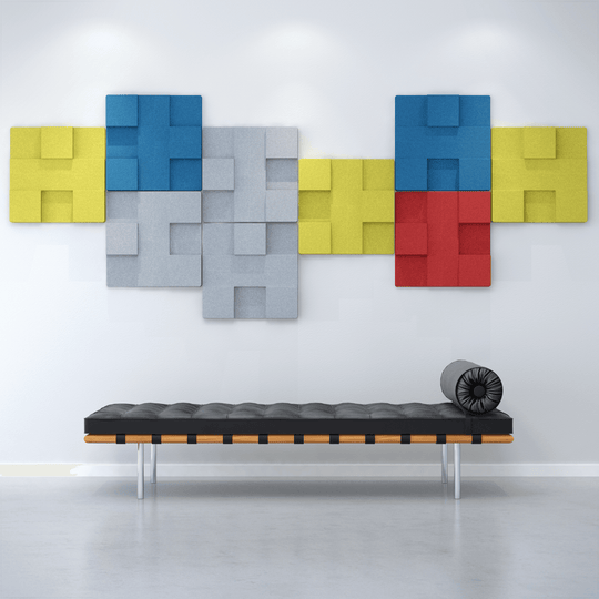 Acoustek Newport Collection - Acoustic Wall Tiles (9 tiles)