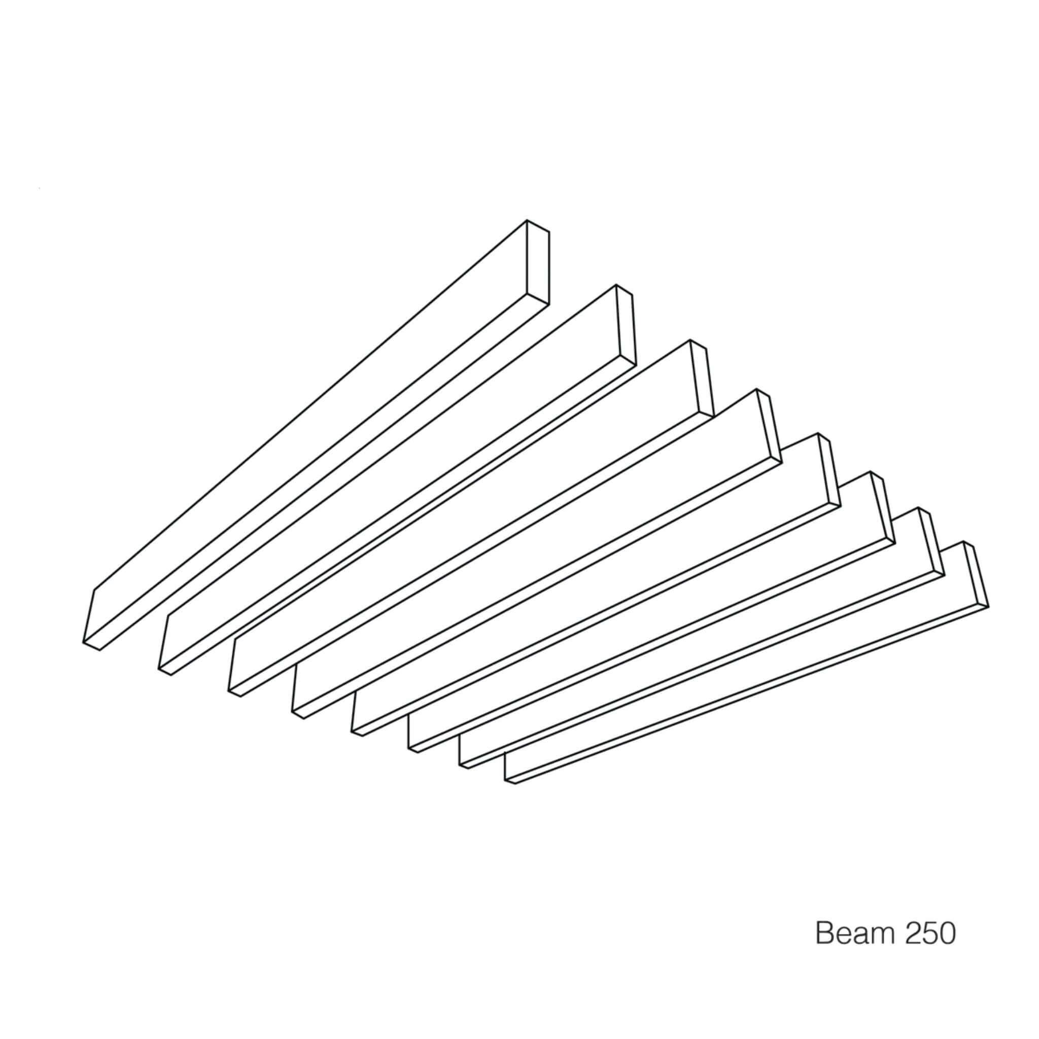 Autex Rafts Frontier Raft Beam 250 - Acoustic Ceiling Beams by Autex – Acoustic ...
