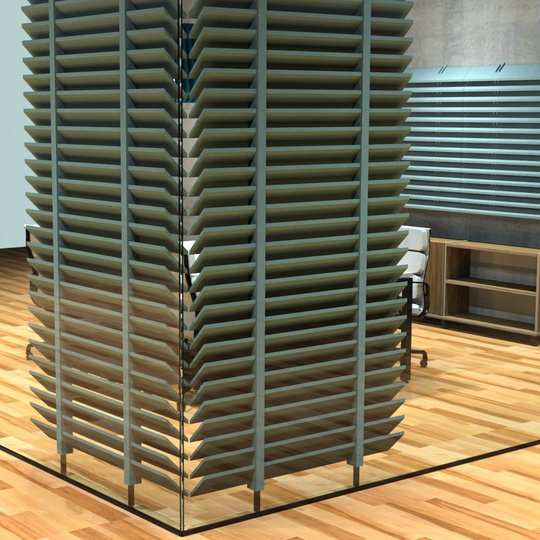 Louvre Acoustic Blades