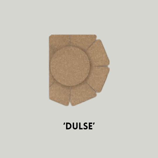 Dulse 3D acoustic wall panel in a unique design for noise reduction and stylish decor. Ideal for various environments.