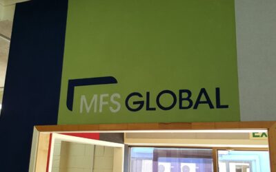 Custom Acoustic Wall Panels for MFS Global with Peel & Stick Tiles