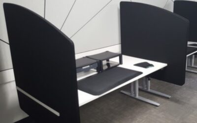 Improving Acoustics for Tweed Heads Council with Acoustic Desk Dividers