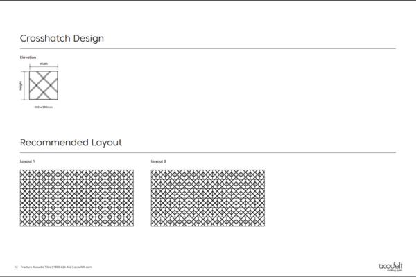 Crosshatch Design