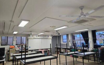 Installation of Quietspace Panels and Composition Panels at Wavell State High School Artroom